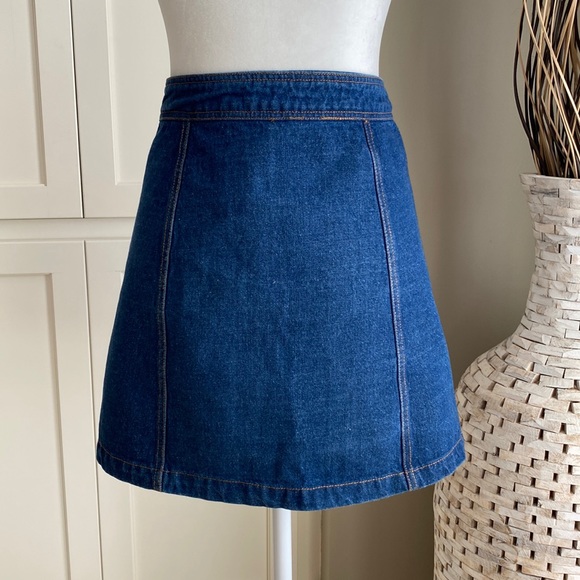 Denim Mini Skirt - 27” waist - Picture 2 of 4
